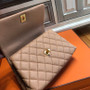 Chanel Nude Calfskin/Lizard Coco Handle Bag