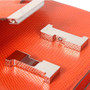 Hermes CK 93 Orange Constance 24cm  Lizard Gold Hardware