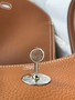 Hermes Lindy 30 Gold Togo Palladium Hardware