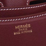 Hermes Bordeaux Constance Epsom leather 18cm Gold Hardware