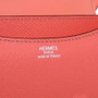 Hermes Pink Flamingo Constance 24 Epsom bag with Palladium Hardwares 