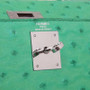 Hermes 6W Menthe Kelly Bag 28cm KK Ostrich Leather Palladim Hardware