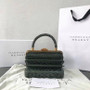Gabriela Hearst Diana Bag Snake Green