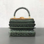 Gabriela Hearst Diana Bag Snake Green