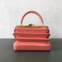 Gabriela Hearst Diana Bag Snake Pink 