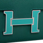 Hermes Z6 Malachite  Constance Epsom leather 18cm With Enamel Hardware