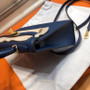 Hermes  Blue Royale Mini Kelly II 20 Epsom  Gold Hardware