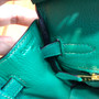  Hermes U4 Vert  Birkin 25 cm Togo Gold Hardware