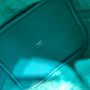 Hermes 7F Blue Paon  Picotin Lock 18 Togo Leather Bag