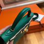 Hermès Z6 Malachite  Mini Kelly  Epsom leather Gold hardware