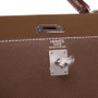 Hermès Terre Kelly 25 Epsom Leather Palladium Hardware