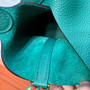 Hermes U4 Vert vertigao Picotin Lock MM Togo Leather Bag