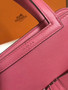 Hermes 8W Rose Azalee Halzan mini bag 