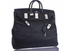 Hermes Black Taurillon Clemence 50cm Hac Birkin Bag 50  Hermes Black Taurillon Clemence 50cm Hac Birkin Bag 50