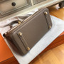  Hermes 18 Etoupe Birkin 25 Togo leather Gold Hardware