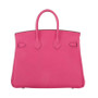 Hermès L3 Rose Purple Birkin 30 cm Togo Leather Palladium Hardware 