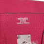 Hermès L3 Rose Purple Birkin 30 cm Togo Leather Palladium Hardware