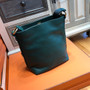 Chanel Calfskin Botton Up Hobo Bag Green A57573