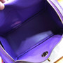 Hermes  5L Ultraviolet Lindy 30 Togo Gold Hardware