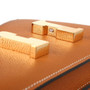Hermes 1H Toffee Constance Epsom leather 18cm Gold Hardware