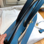 Hermès Blue Jean Birkin 30 cm Togo Leather Gold Hardware