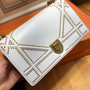 Christian Dior DIORAMA White LAMBSKIN BAG