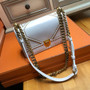 Christian Dior DIORAMA White LAMBSKIN BAG