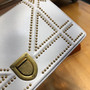 Christian Dior DIORAMA White LAMBSKIN BAG