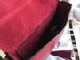 Christian Dior DIORODEO CALFSKIN FLAP BAG Red