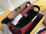 Fendi PEEKABOO X-LITE REGULAR Red leather bag 