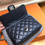 Chanel Camera Case A57284 Black/Grey
