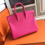 Hermes Rose Lipstick Birkin 25cm Togo Palladium Hardware Hermes Rose Lipstick Birkin 25cm Togo Palladium Hardware