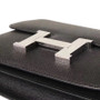 Hermes Black Constance 24 Epsom bag with Palladium Hardwares 