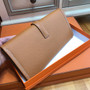  Hermes Gold Jige Elan clutch 