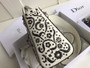 Christian Dior MINI LADY DIOR EMBROIDERED BAG White