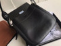 Prada Margit leather shoulder bag Black