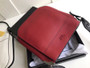 Prada Margit leather shoulder bag Red