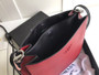 Prada Margit leather shoulder bag Red