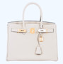 Hermès  Craie Birkin 30 cm Togo Leather Gold Hardware   Hermès  Craie Birkin 30 cm Togo Leather Gold Hardware