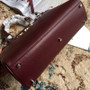 Gucci Zumi grainy leather medium top handle bag Burgundy  Gucci Zumi grainy leather medium top handle bag Burgundy
