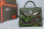 Hermès Kelly Lakis 32 Veau Swift V6 Canopee  Palladium Hardware