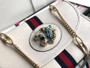 Gucci Rajah medium shoulder bag  White   Gucci Rajah medium shoulder bag  White