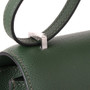 Hermes  Vert Anglais 2Q Constance 18 Epsom bag with Palladium Hardwares 