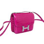 Hermes J5 Rose Scheherazade 18 Constance  Niloticus Crocodile with Palladium Hardware 