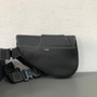 Christian Dior BLACK CALFSKIN DIOR X KAWS SADDLE BAG