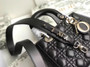 Christian Dior MY ABCDIOR LAMBSKIN BAG Black