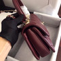 Chanel  Small Trendy CC Top Handle Bag Quilted Lambskin Bordeaux 
