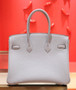 Hermes J7 Blue Lin Birkin 25cm Togo Palladium Hardware Hermes J7 Blue Lin Birkin 25cm Togo Palladium Hardware