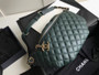 Chanel Matelasse Bum-Bag Waist Porch Green bag 