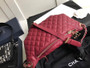 Chanel Matelasse Bum-Bag Waist Porch Red  bag 